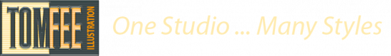 Tom Fee Illustration Logo, One Studio ... Many Styles