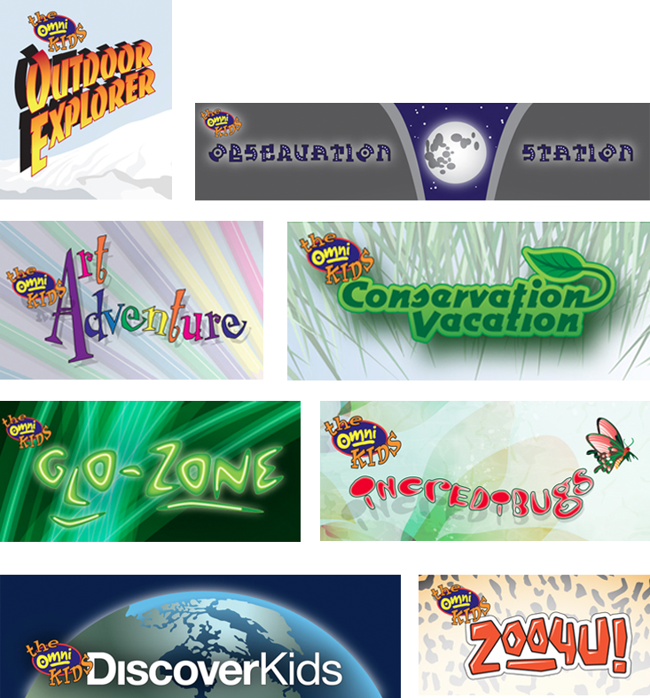 Omni Kids Program Logos